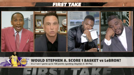 Stephen A. Smith says he'd score on LeBron James in a one-on-one